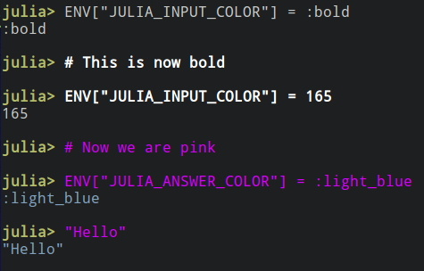 Input/output text colors in 0.6